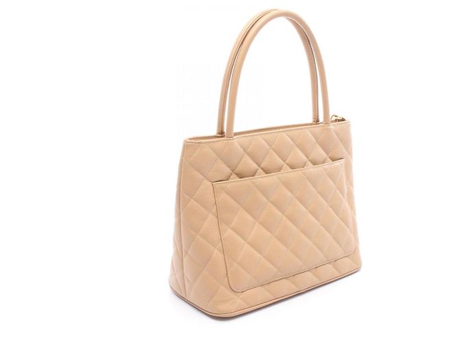 Borsa Tote Chanel Reissue Beige - vista 2