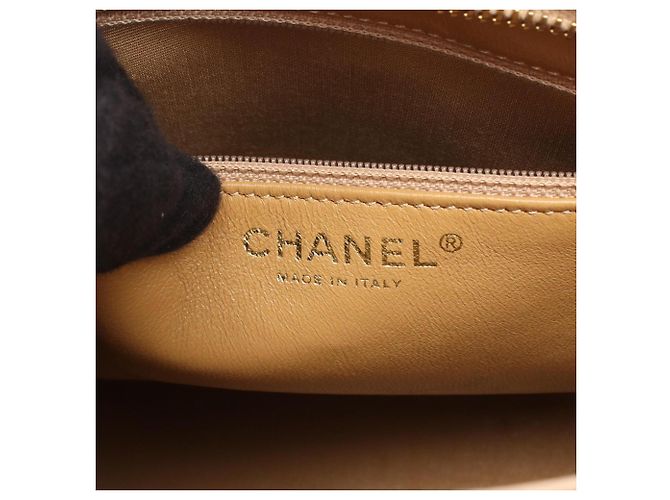 Borsa Tote Chanel Reissue Beige - vista 4