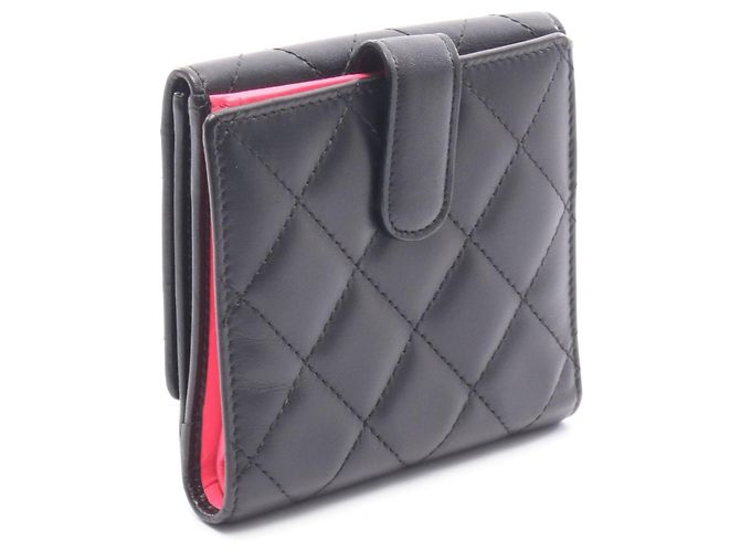 Cartera de doble cierre Chanel Cambon Line Negro - vista 2