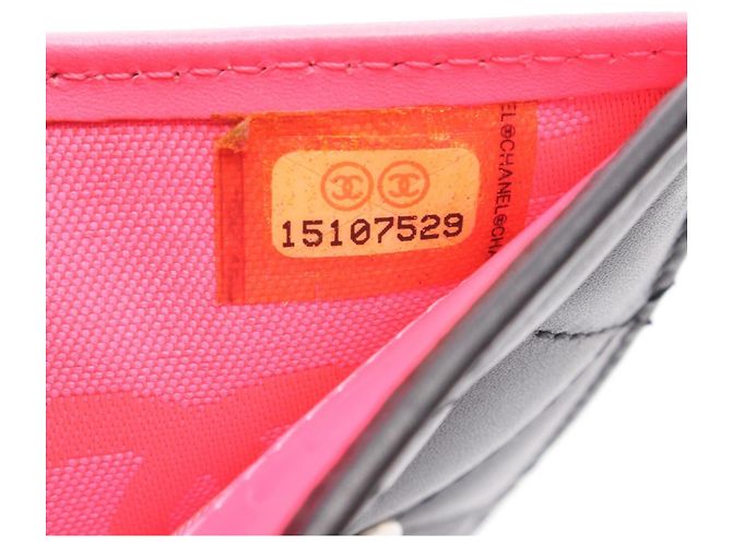 Cartera de doble cierre Chanel Cambon Line Negro - vista 6