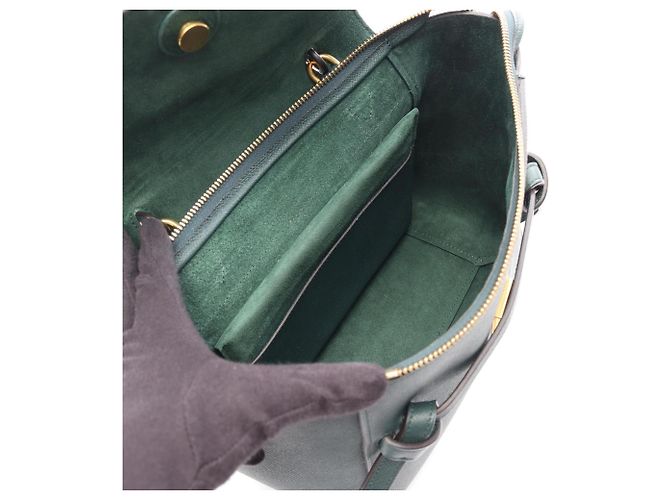 Céline Celine Belt Bag Micro Grün - Ansicht 3