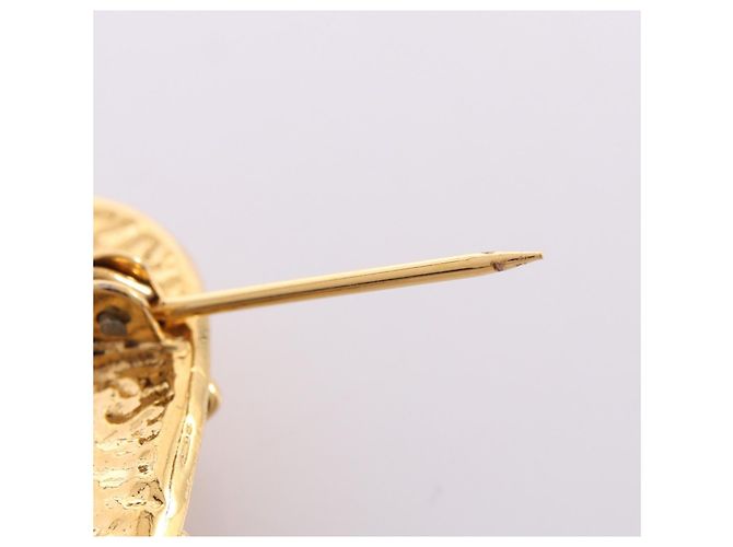 Spilla Rettangolare Chanel Coco Mark D'oro - vista 4