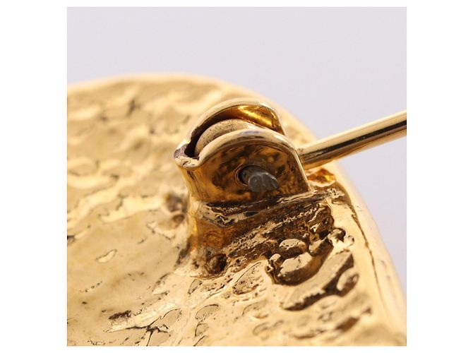 Spilla Rettangolare Chanel Coco Mark D'oro - vista 5