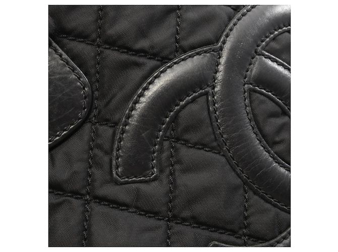 Borsa Tote Chanel Paris New York Line Nero - vista 11