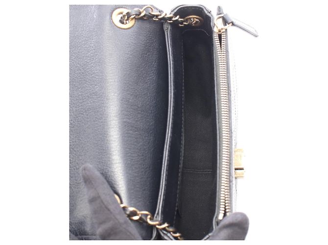 Borsa a Spalla 2-Way Matelassé Chanel Nero - vista 3