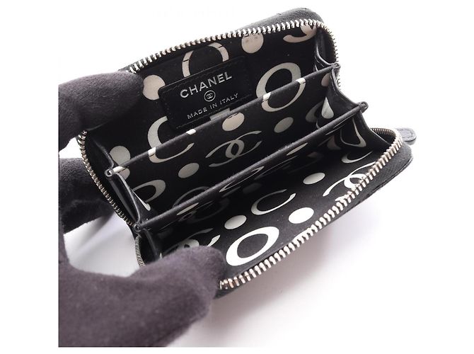 Monedero Matelassé Chanel Negro - vista 3