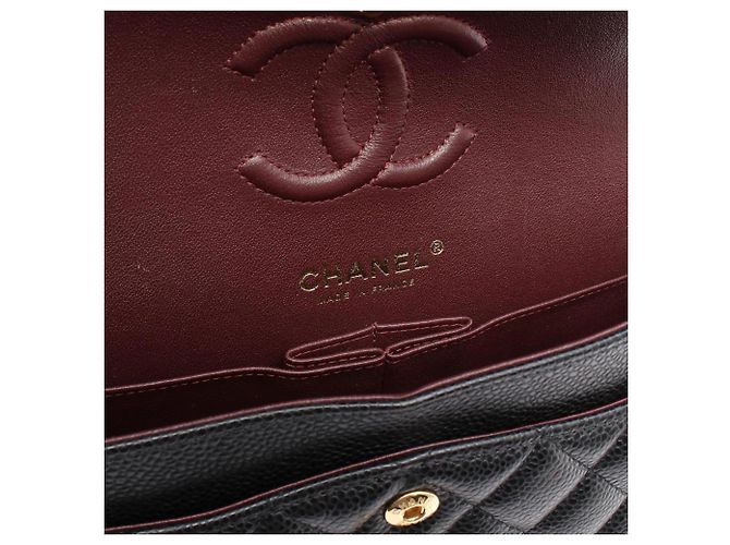 Timeless Borsa a tracolla Chanel Matelassé Double Flap Nero - vista 4