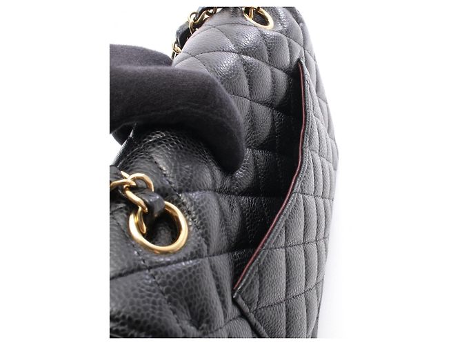 Timeless Borsa a tracolla Chanel Matelassé Double Flap Nero - vista 6