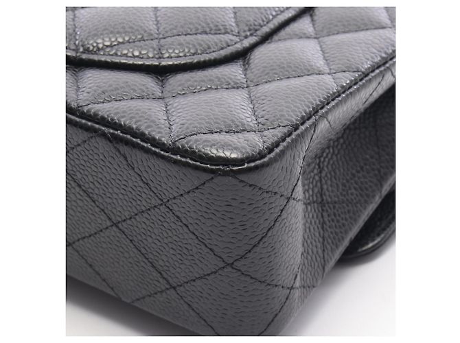 Timeless Borsa a tracolla Chanel Matelassé Double Flap Nero - vista 9