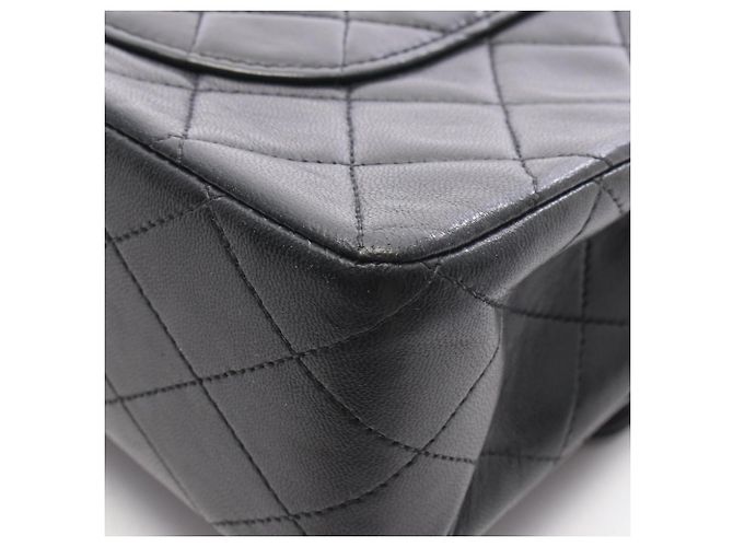Timeless Borsa a Spalla Chanel Matelassé Double Flap Nero - vista 8