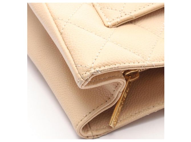 Borsa Tote Chanel Matelassé Grand Shopping GST Beige - vista 12