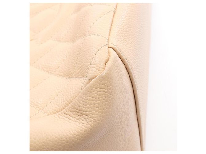 Borsa Tote Chanel Matelassé Grand Shopping GST Beige - vista 9