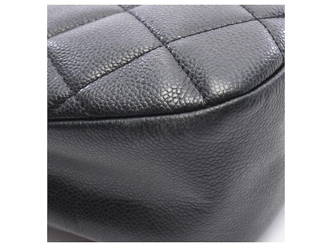 Timeless Borsa Tote Chanel Matelassé Coco Mark Nero - vista 7