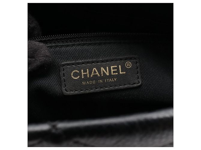Chanel Matelassé Coco Mark Tote Bag Black - view 4