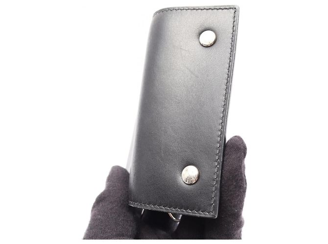 Hermès Hermes Sellier Etuicle 4 Black Key Case Nero - vista 10