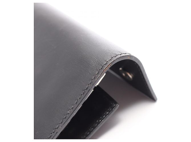 Hermès Hermes Sellier Etuicle 4 Black Key Case Nero - vista 11