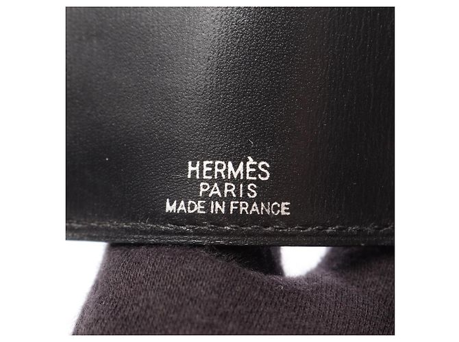 Hermès Hermes Sellier Etuicle 4 Black Key Case Nero - vista 4