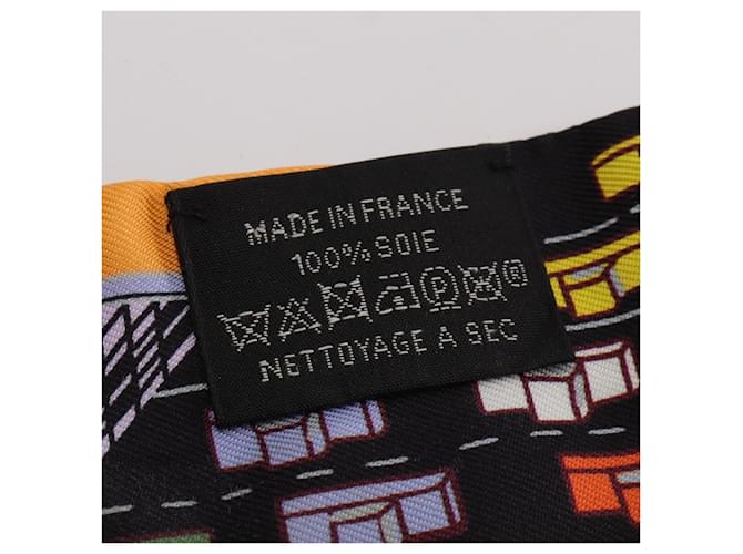 Hermès Sciarpa Twilly Pantin City Hermes Nero Multicolore - vista 5