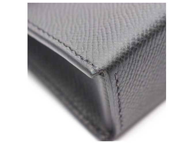Hermès Borsa a tracolla Hermes Nap To Go in pelle nera Nero - vista 7