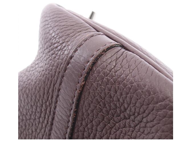 Hermès Bolso Hermes Picotin Lock Eclat PM Castaño Púrpura - vista 10