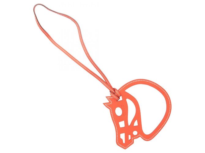 Hermès Charm per borsa Hermes Paddock Cheval Orangefield Arancione - vista 2