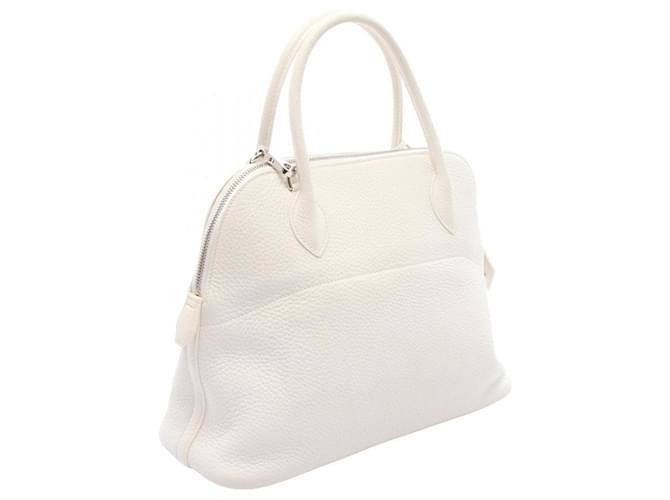 Hermès Borsa Hermes Bolide 31 Bianco - vista 2