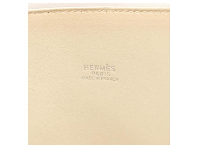 Hermès Borsa Hermes Bolide 31 Bianco - vista 4