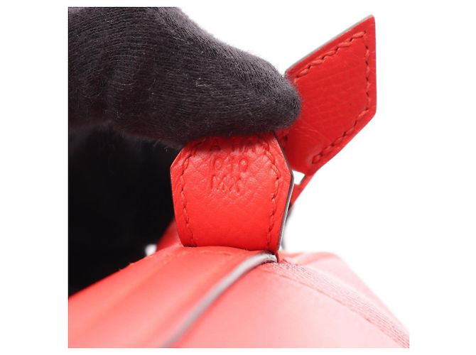Hermès Sac à main 2-Way Hermes Bolide 27 Rouge Tomato - vue 5