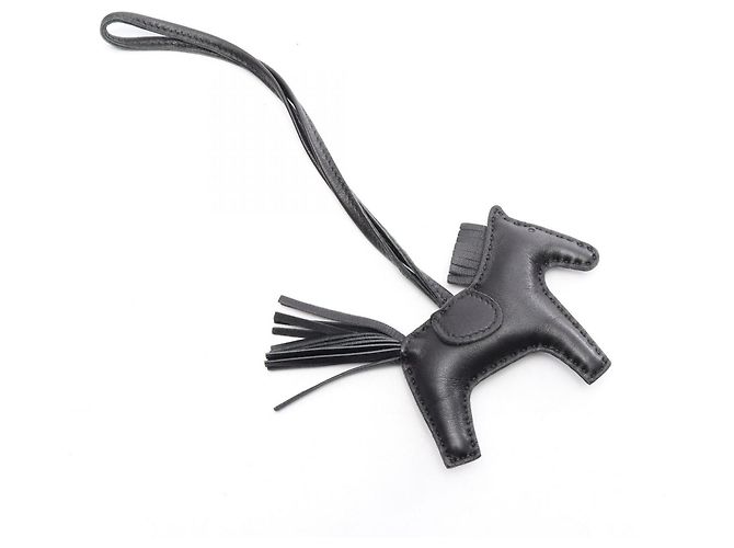 Hermès Charm per borsa Hermes Rodeo PM So Black Nero - vista 2