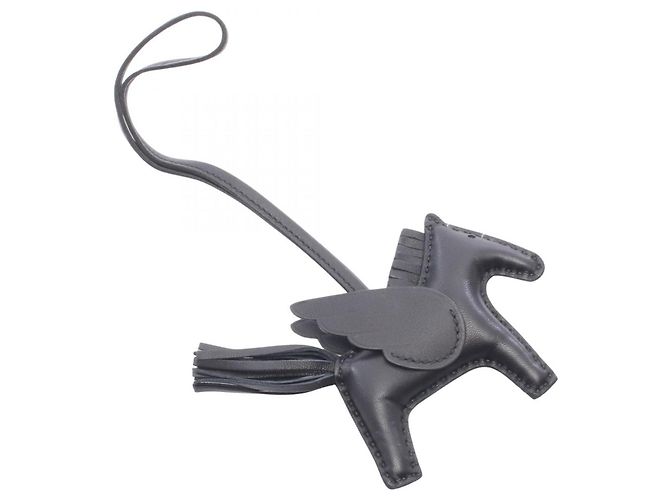 Hermès Charm Hermes Rodeo Pegasus PM Negro - vista 2