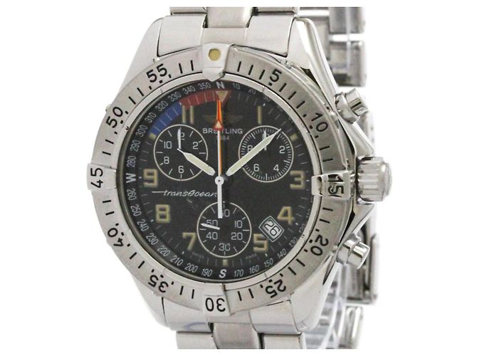 Breitling Transocean Chronograph Acciaio Inossidabile 40 - vista 4