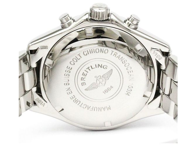 Breitling Transocean Chronograph Acciaio Inossidabile 40 - vista 6