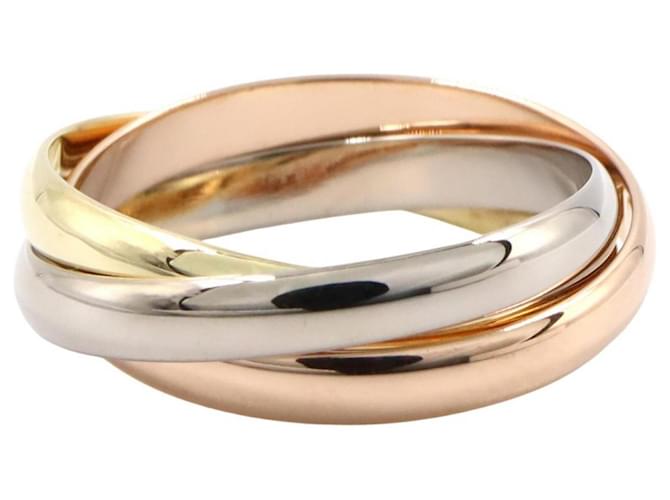 Trinity Ring Cartier SM Silber Golden - Ansicht 2