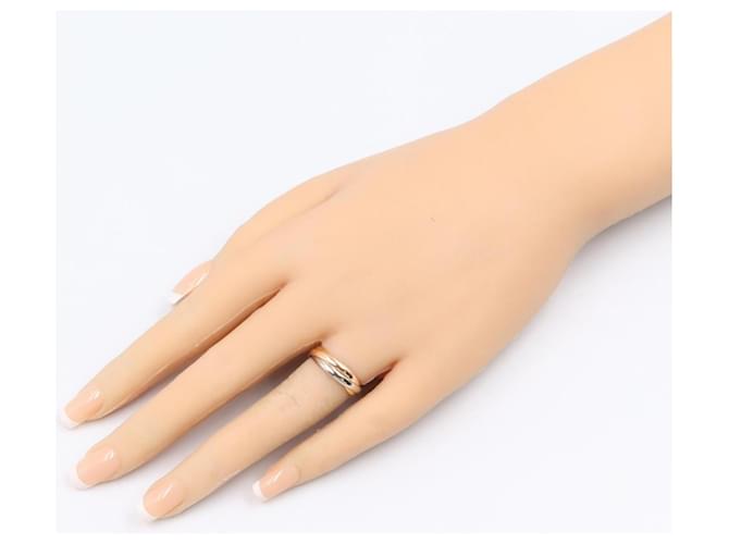 Trinity Ring Cartier SM Silber Golden - Ansicht 6