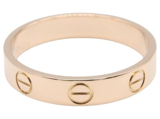 Anello Mini Love di Cartier in oro rosa 18K D'oro - vista 2