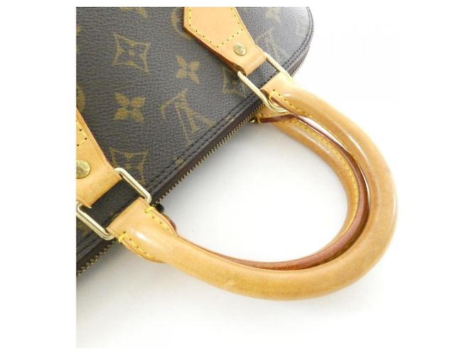 Borsa Louis Vuitton Monogram Alma PM Marrone - vista 4