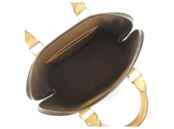 Borsa Louis Vuitton Monogram Alma PM Marrone - vista 7