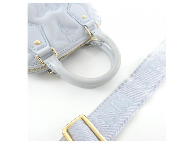 Borsa Louis Vuitton Bubblegram Alma Soft BB M59822 Blu - vista 5