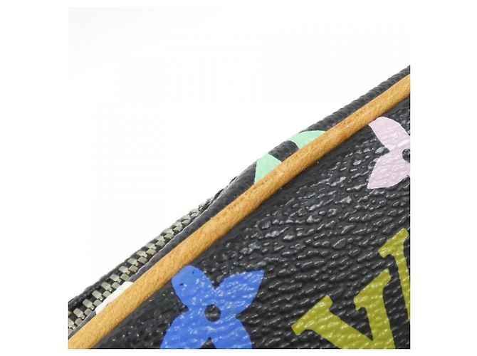 Borsa Louis Vuitton Multicolor Trouville Nero - vista 5