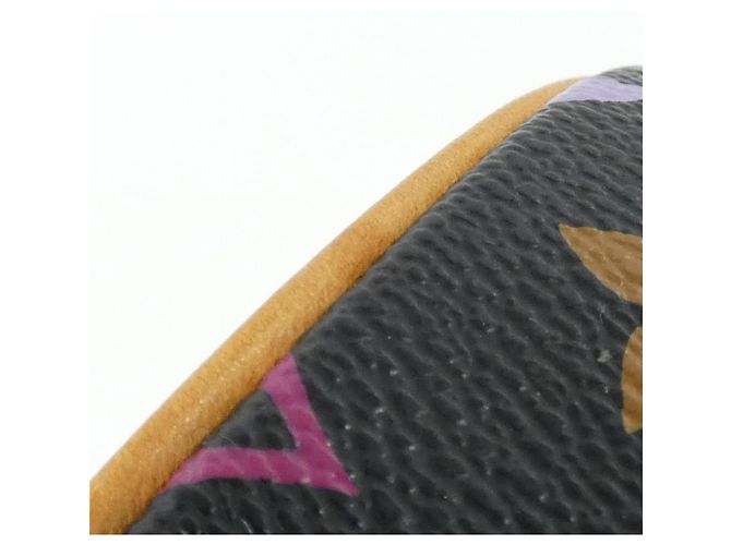 Borsa Louis Vuitton Multicolor Trouville Nero - vista 7