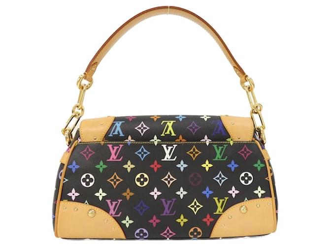 Borsa Louis Vuitton Multicolor Beverly MM Nero - vista 2