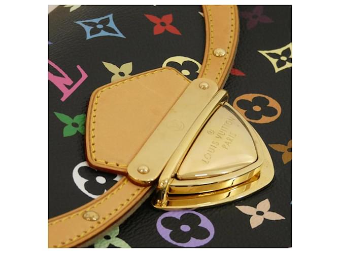 Borsa Louis Vuitton Multicolor Beverly MM Nero - vista 5