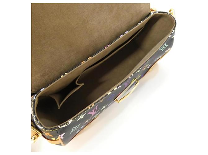 Borsa Louis Vuitton Multicolor Beverly MM Nero - vista 9