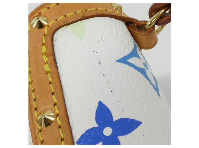 Pochette Louis Vuitton Multicolor EYE MISS YOU M92055 Borsa a Spalla Bianco - vista 5