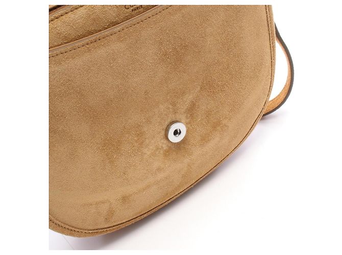 Céline Borsa a tracolla Celine Triomphe in scamosciato Marrone - vista 7