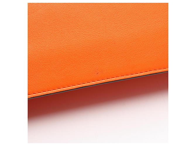Céline Borsa a Spalla Celine Tricolor Medium Rosa Beige Arancione - vista 5