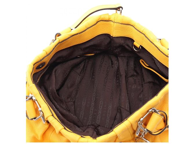 Céline Celine Pillow Small 2-Way Handtasche Gelb - Ansicht 3