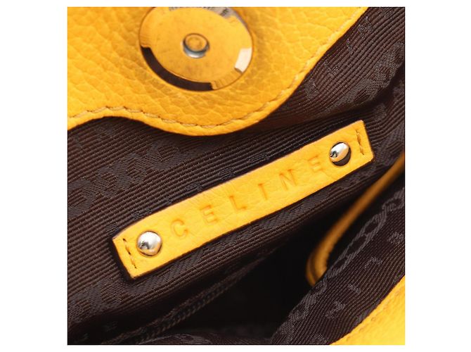 Céline Celine Pillow Small 2-Way Handtasche Gelb - Ansicht 4