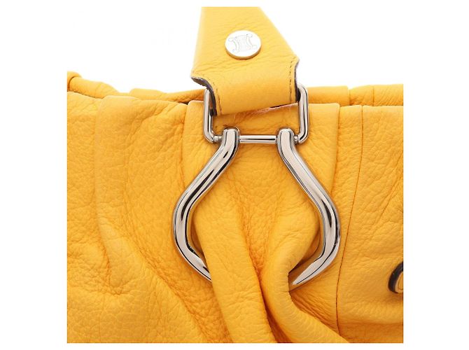 Céline Celine Pillow Small 2-Way Handtasche Gelb - Ansicht 6