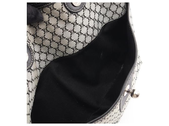 Céline Celine Macadam Tote Bag Braun Schwarz - Ansicht 12